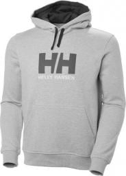  Helly Hansen Bluza męska Logo Hoodie Grey Melange r.M