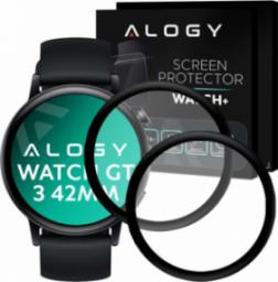  Alogy Alogy 2x Szkło na smartwatch elastyczne 3D do Huawei Watch GT 3 42mm Black uniwersalny