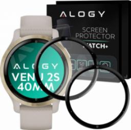  Alogy Alogy 2x Szkło na smartwatch elastyczne 3D do Garmin Venu 2s 40mm Black uniwersalny