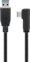 Kabel USB MicroConnect USB-A - USB-C 3 m Czarny (USB3.1CA3A)