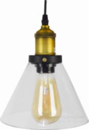 Lampa wisząca Copel LAMPA wisząca CGSCAN3 COPEL szklana OPRAWA industrialny zwis loft przezroczysty