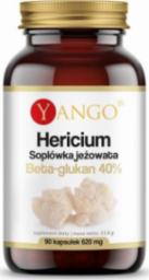 Yango Soplówka jeżowata Lion's Mane Hericium ekstrakt 40% beta-glukanu 90 kapsułek YANGO