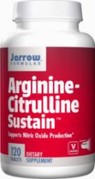 JARROW FORMULAS Arginina + Cytrulina Arginine-Citrulline Sustain 120 tabletek JARROW FORMULAS