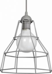 Lampa wisząca VEN LAMPA wisząca VEN W-CORF/A GR industrialna OPRAWA metalowy ZWIS drut loft szary