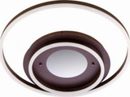 Lampa sufitowa VEN LAMPA sufitowa VEN MX55011/2L geometryczna OPRAWA plafon okrągły LED 100W 3000K-6000K pierścienie białe brązowe