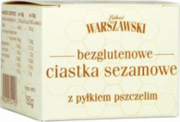  BATON WARSZAWSKI ŁAKOĆ WARSZAWSKI - Ciastka sezamowe z pyłkiem pszczelim bezglutenowe 150g