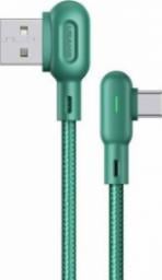 Kabel USB Usams Thunderbolt - USB-C 1.2 m Zielony