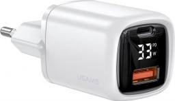 Ładowarka Usams T46 1x USB-A 1x USB-C 4 A (6958444976860)