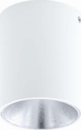 Lampa sufitowa EGLO Downlight LAMPA sufitowa POLASSO E94504 B metalowa OPRAWA natynkowa REMO LED 3W 3000K okrągły tuba biała