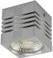 Lampa sufitowa IDEUS Sufitowa LAMPA downlight GUSTI 03104 Ideus prostokątna OPRAWA plafon LED 3W 4000K metalowy srebrny