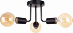 Lampa sufitowa KET LAMPA sufitowa KET1188 industrialna OPRAWA metalowa sticks czarna
