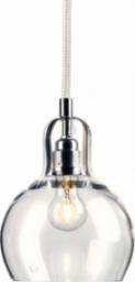 Lampa wisząca KASPA LAMPA wisząca LONGIS I 10122109 Kaspa kulista OPRAWA szklany ZWIS loft biały