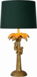 Lampa stołowa Lucide Dekoracyjna LAMPA biurkowa EXTRAVAGANZA COCONUT 10505/81/02 Lucide abażurowa LAMPKA orientalna na stół małpki zielone złote