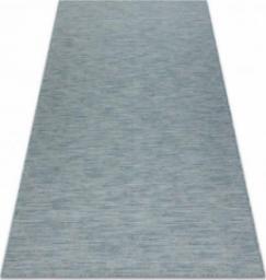  Dywany Łuszczów Dywan SZNURKOWY SIZAL płaskotkany PATIO 3069 koniczyna marokańska - morski niebieski, 194x290 cm