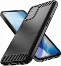  Hurtel Carbon Case elastyczne etui pokrowiec OnePlus Nord N200 5G czarny