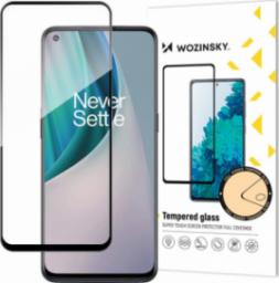  Wozinsky Wozinsky super wytrzymałe szkło hartowane Full Glue na cały ekran z ramką Case Friendly OnePlus Nord N10 5G czarny