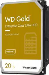 Dysk serwerowy WD Gold 20TB 3.5'' SATA III (6 Gb/s)  (WD201KRYZ)
