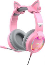 Słuchawki Havit Gamenote H2233D Różowe (H2233d-pink)