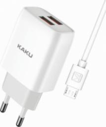 Ładowarka KAKU 2x USB-A 2.4 A (6921042114354)