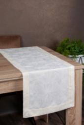 Eurofirany OBRUS LENA 40 X 140 CM KREMOWY