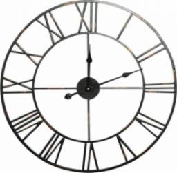 Eurofirany ZEGAR DEKORACYJNY 03 70X5X70 CM CZARNY