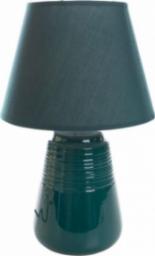 Lampa stołowa Eurofirany LAMPA DEKORACYJNA KARLA (2) (FI) 25X40 CM TURKUSOWY