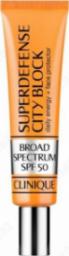  Clinique Superdefense City Block Broad Spectrum SPF50 Daily Energy + Face Protector ochronny krem do twarzy z wysokim filtrem przeciwsłonecznym 40ml
