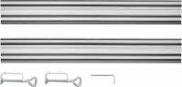 Graphite Szyny prowadzące 2 x 700 mm, łącznik, 2 zaciski (58G023-732)