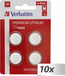 Verbatim Bateria CR2032 40 szt.