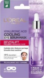  L’Oreal Paris LOREAL_Revitalift Filler Hyaluronic Acid Cooling Eye Serum-Mask chłodząca maska z serum pod oczy 11g