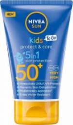  Nivea NIVEA_Sun Kids Protect &amp; Care 5in1 Skin Protection SPF50+ balsam ochronny do opalania dla dzieci 50ml