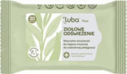 Luba LUBA_Med Ziołowe odświeżenie naturalne chusteczki do higieny intymnej 20 szt.