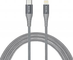 Kabel USB Nevox USB-C - Lightning 1 m Szary