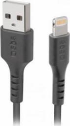 Kabel USB SBS Mobile USB-A - Lightning 1 m Czarny (JAB-7541185)