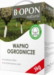  Biopon Wapno Ogrodnicze Do Bielenia i Odkwaszania 3kg Bio