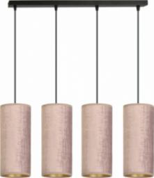Lampa wisząca Selsey SELSEY Lampa wisząca Bonett x4 65 cm różowa