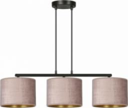 Lampa wisząca Selsey SELSEY Lampa wisząca Hellid x3 72 cm różowa