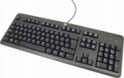  HP Klawiatura HP KU-1156 USB Biurowa Czarna QWERTY +Naklejki