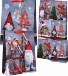 Wobell Duża Torebka Torba Świąteczna Prezenty 40X32 100Sz