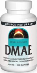  Source Naturals Source Naturals DMAE 351 mg - 200 tabletek