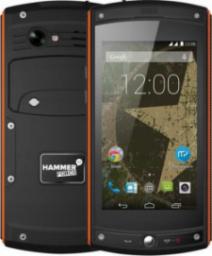 Smartfon myPhone Hammer Force 1/8GB Czarno-pomarańczowy 