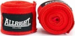  Beltor Bandaż bokserski Allright 4,2m czerwony 4m