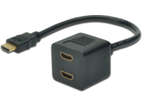  MicroConnect HDMI - HDMI, 0.2, Czarny (MONJK8)
