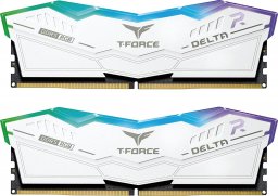 Pamięć TeamGroup T-Force Delta RGB, DDR5, 32 GB, 6200MHz, CL38 (FF4D532G6200HC38ADC0)
