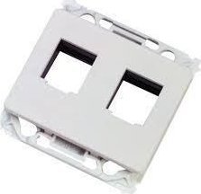  Lanview Wall plate 2 x keystone for