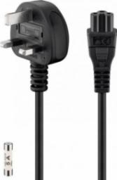 Kabel zasilający ACC Power cable 1.8m, UK power plug > IEC C5 jack ( mickey) - 2-UK_IEC_5