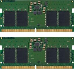 Pamięć do laptopa Kingston ValueRAM, SODIMM, DDR5, 64 GB, 4800 MHz, CL40 (KVR48S40BD8K2-64               )