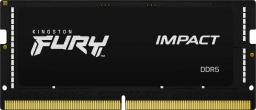 Pamięć do laptopa Kingston Fury Impact, SODIMM, DDR5, 32 GB, 4800 MHz, CL38 (KF548S38IB-32                  )