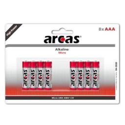  Arcas Bateria AAA / R03 8 szt.