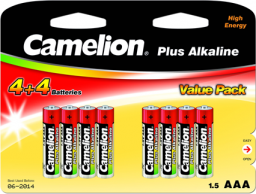  Camelion Bateria Plus AAA / R03 8 szt.
